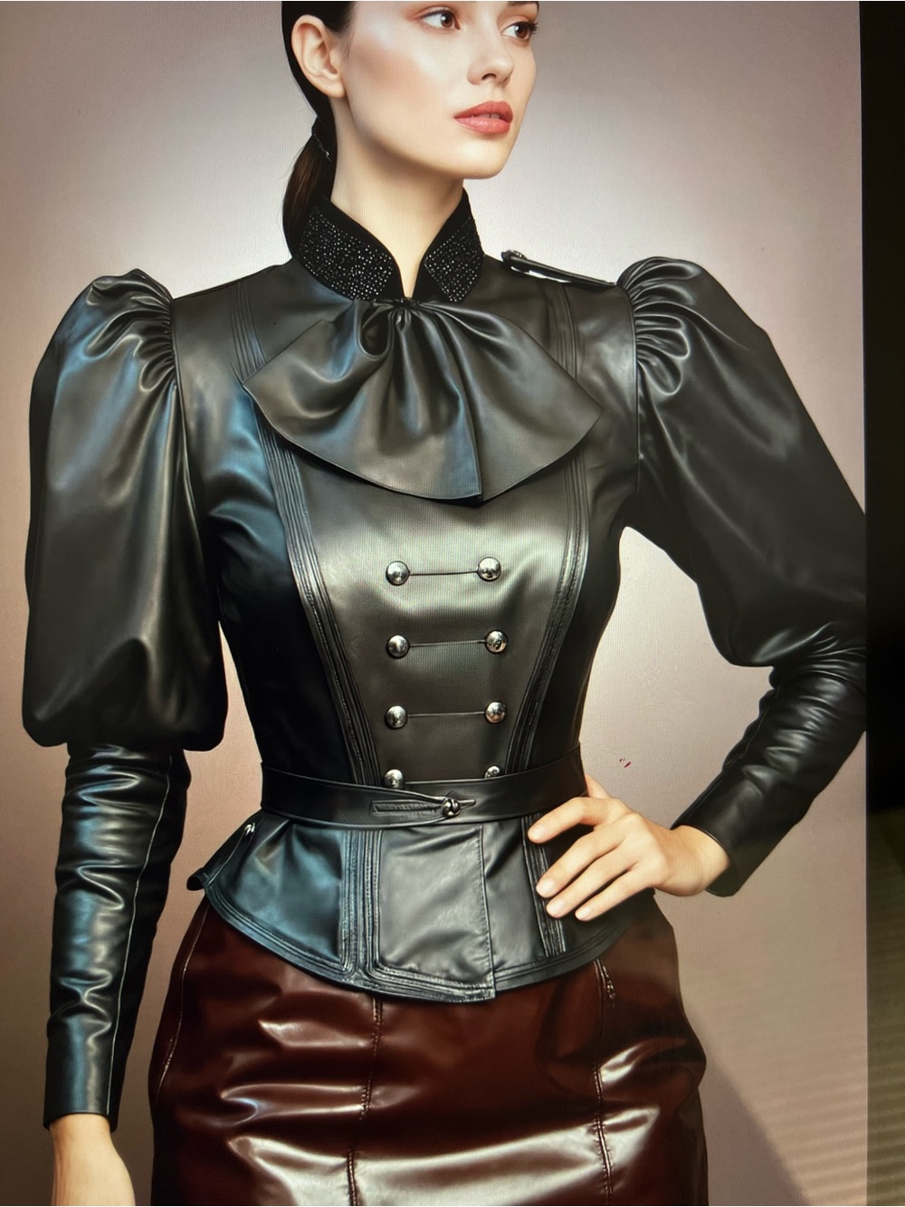 Gothic elegant looking top NWT
